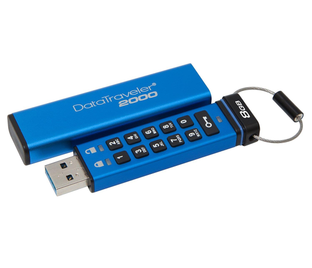 KINGSTON Data Traveler 2000  8GB USB 3.1 120/20 MB/s (DT2000/8GB) - 381679 - zdjęcie